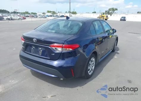 2021 Toyota Corolla Le z USA, uszkodzony, nr VIN 5YFEPMAE2MP206600